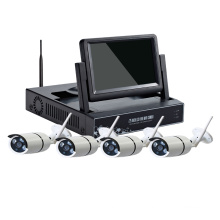 7.0 inch LCD 4CH 8CH wireless CCTV camera NVR kit wifi camera kit